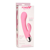 POWER BUNNIES BUBBLY 10X RECHARGE SILICONE G-SPOT VIBE - PINK
