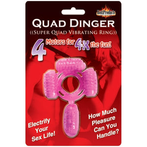 SUPER QUAD VIBRATING RING