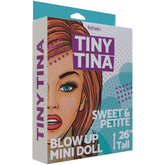 TINY TINA - PETITE SIZE BLOWUP DOLL 26"