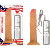 ALL AMERICAN WHOPPER-7 VIBRATING FLESH