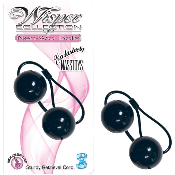 WISPER COLLECTION NEN-WA BALLS-BLACK