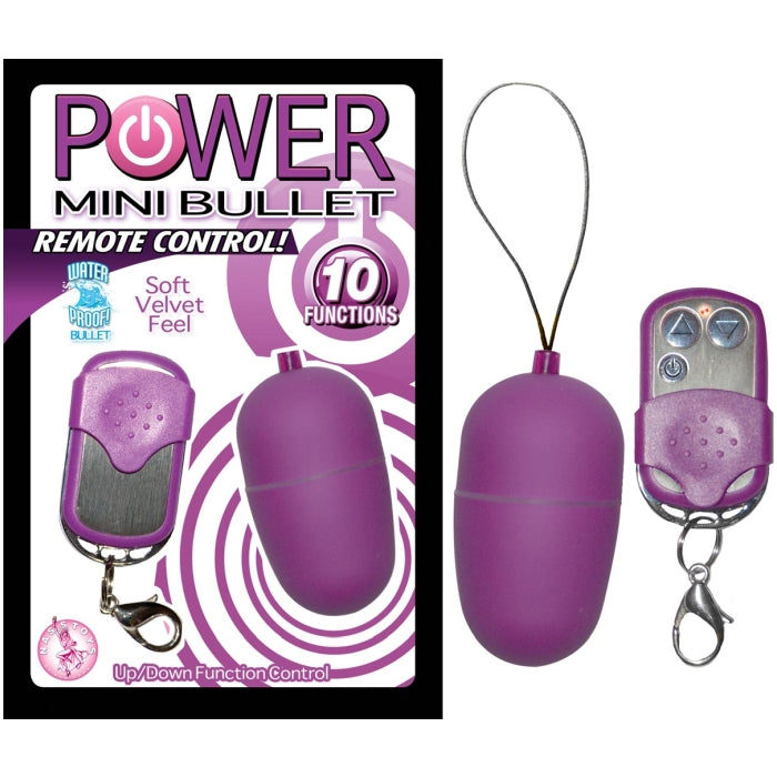POWER MINI BULLET REMOTE CONTROL-PURPLE
