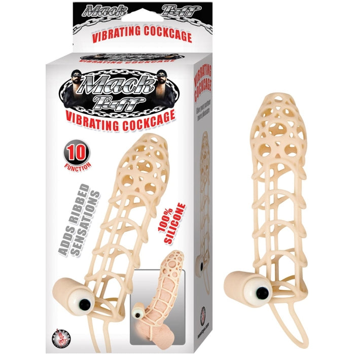 MACK TUFF VIBRATING COCKCAGE-FLESH