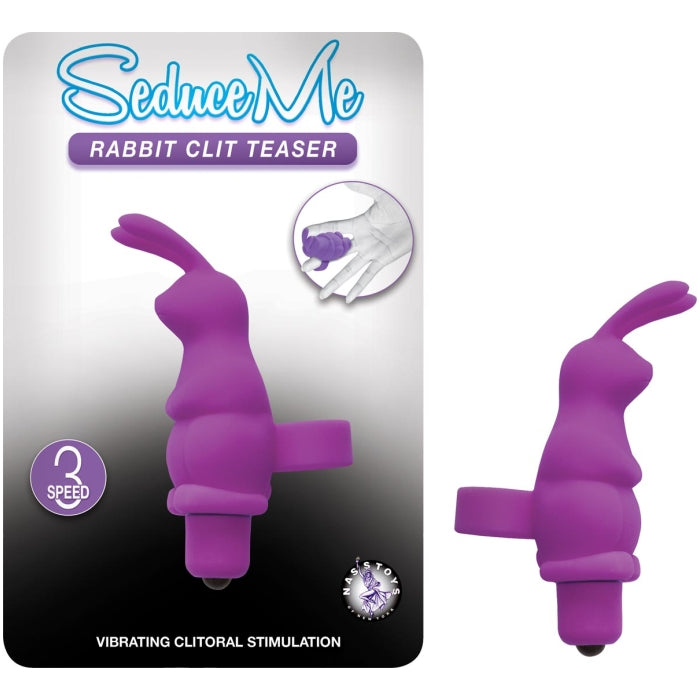 SEDUCE ME RABBIT CLIT TEASER-PURPLE