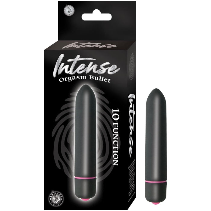 INTENSE ORGASM BULLET-BLACK