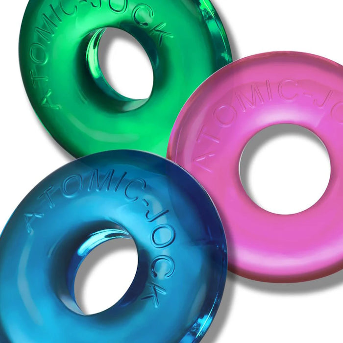 NEON RINGER MAX RINGS PLUS TPR 3PC SET
