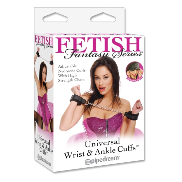 FETISH FANTASY SERIES UNIVERSAL WRIST & ANKLE CUFFS