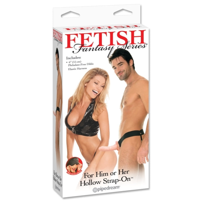 HOLLOW STRAP-ON - FLESH
