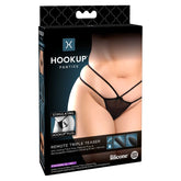 HOOKUP PANTIES REMOTE TRIPLE TEASER - FITS XL-XXL