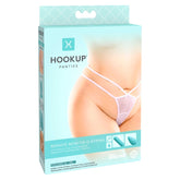 HOOKUP PANTIES REMOTE BOW-TIE G-STRING - FITS XL-XXL