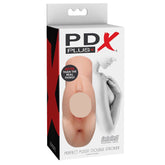 PDX PLUS PERFECT PUSSY ASS DOUBLE STROKER - LIGHT