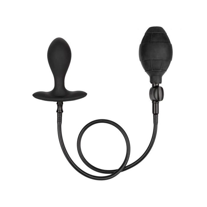 WEIGHTED SILICONE INFLATABLE PLUG