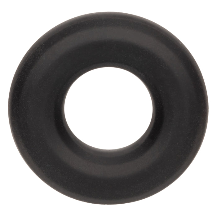 COCK RING MEDIUM BLACK ALPHA LIQUID SILICONE PROLONG