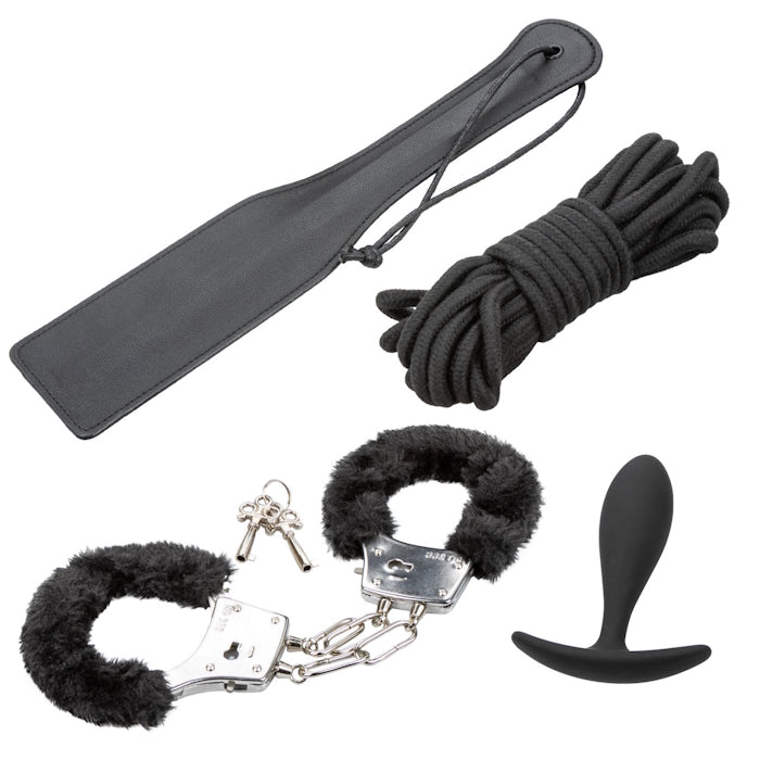 PLEASURE KITS BONDAGE COLLECTION - BLACK