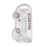 REALISTIC DILDO WITH BALLS 8IN / 19 CM