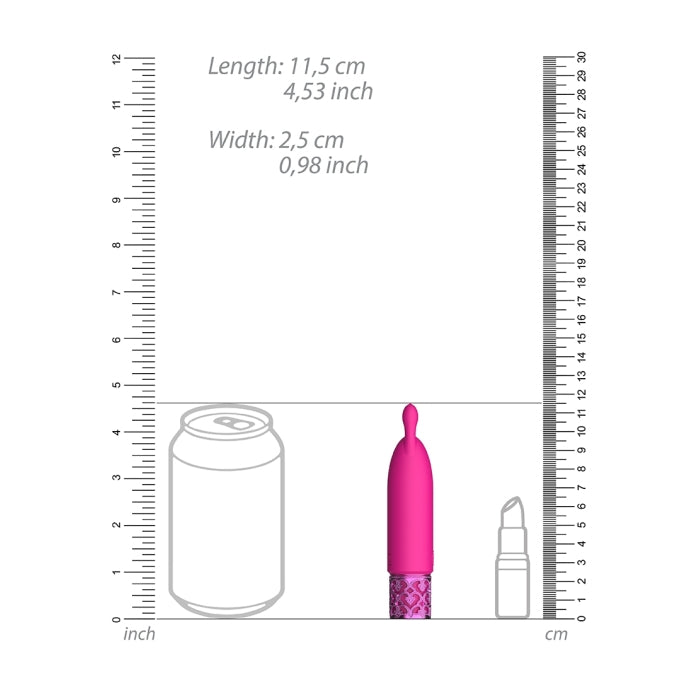TWINKLE - RECHARGEABLE SILICONE BULLET - PINK