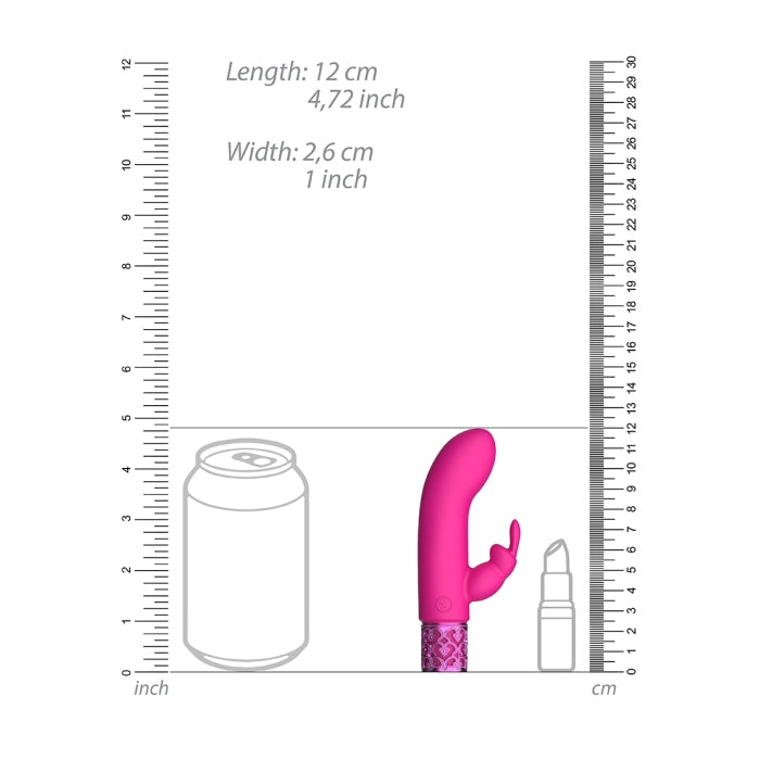 DAZZLING - RECHARGEABLE SILICONE BULLET - PINK