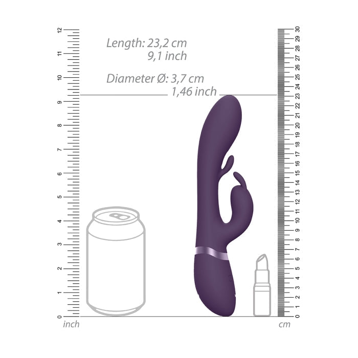 TAMA - WAVE & VIBRATING G-SPOT RABBIT - PURPLE