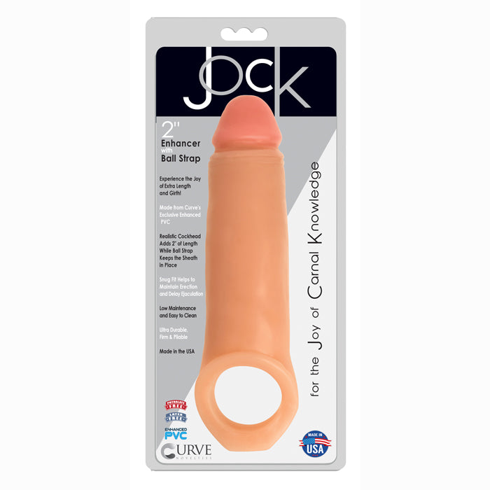 JOCK 2IN VANILLA ENHANCER WITH BALL STRAP