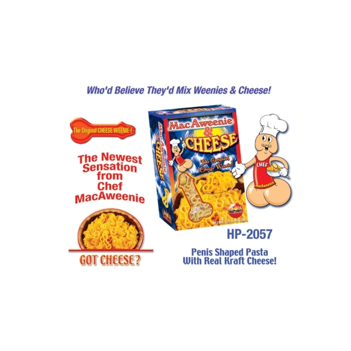 MACAWEENIE & CHEESE- PENIS SHAPED PASTA