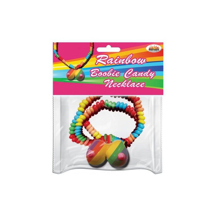RAINBOW BOOBIE CANDY NECKLACE