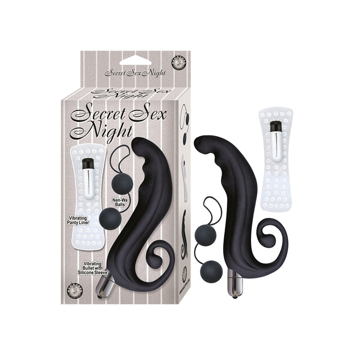 SECRET SEX NIGHT - CLEAR/BLACK