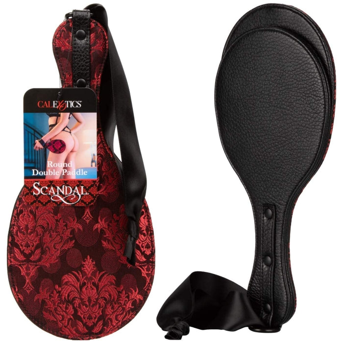 SCANDAL ROUND DOUBLE PADDLE - BLACK