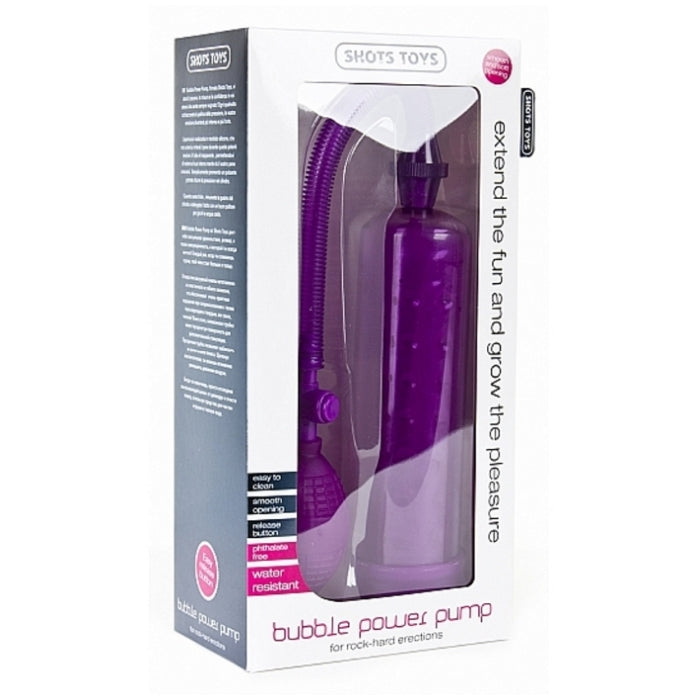 BUBBLE POWER PUMP - PURPLE