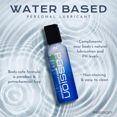 2OZ LUBE 2OZ WATER-BASED PASSION NATURAL