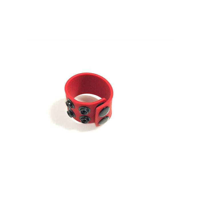 BONEYARD SILICONE BALL STRAP 1.5IN RED