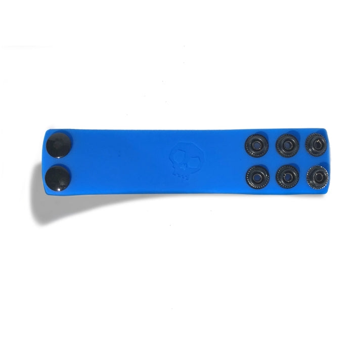 SILICONE BALL STRAP 1.5" STRETCHER - BLUE