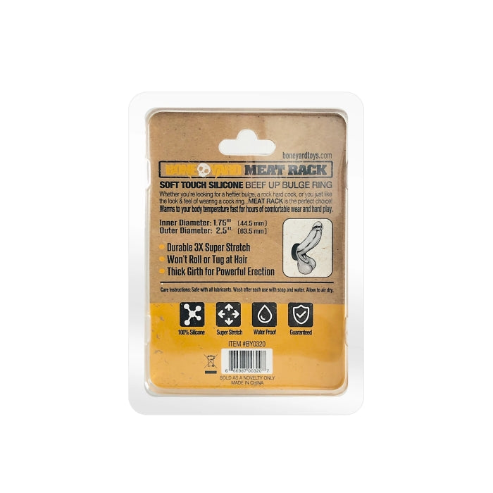 BONEYARD MEAT RACK BLACK SILICONE RING 45MM