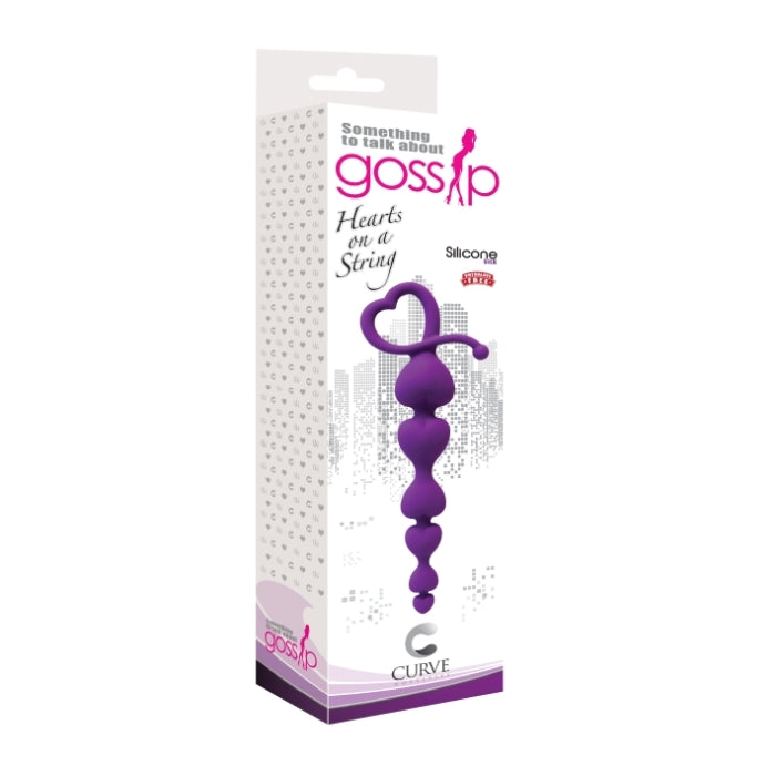 GOSSIP HEARTS ON A STRING - VIOLET