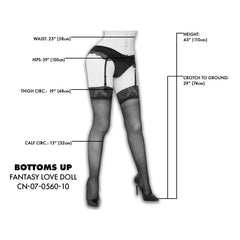 MISTRESS BOTTOM'S UP POSEABLE LEGS