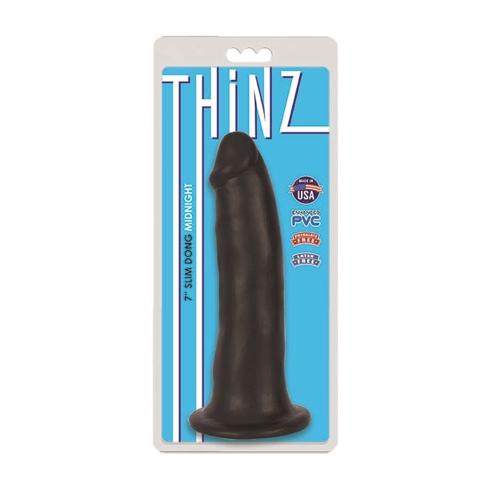THINZ 7IN SLIM DONG - MIDNIGHT
