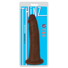 THINZ 8IN SLIM DONG - CHOCOLATE