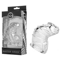 Detained Soft Body Chastity Cage – Clear 4"
