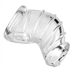 Detained Soft Body Chastity Cage – Clear 4"