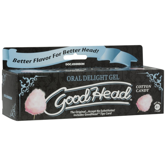 GOODHEAD ORAL DELIGHT GEL 4OZ - COTTON CANDY