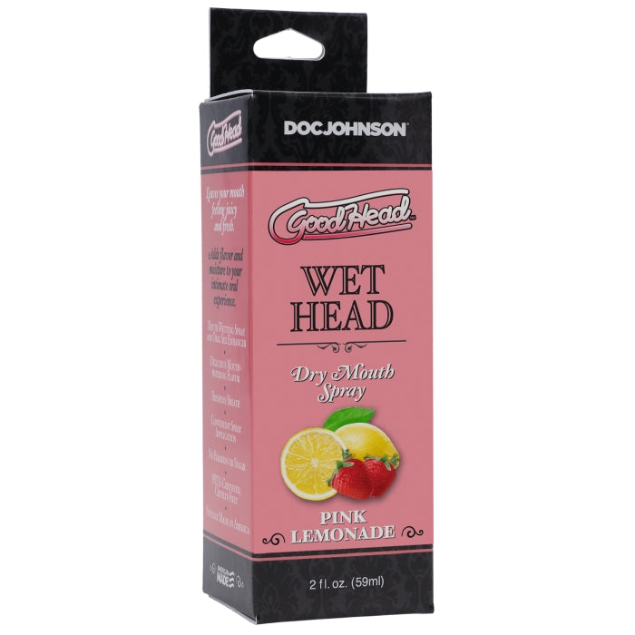GOODHEAD WET HEAD DRY MOUTH SPRAY 2OZ - PINK LEMONADE