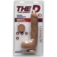 THE D UNCUT D 9" W/ BALLS - ULTRASKYN - CARAMEL