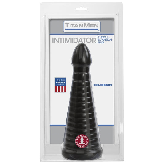 TITANMEN INTIMIDATOR 11" EXPANSION PLUG - BLACK