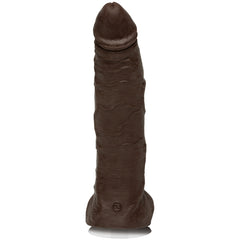 SIGNATURE COCKS JASON LUV 10" ULTRASKYN - CHOCOLATE