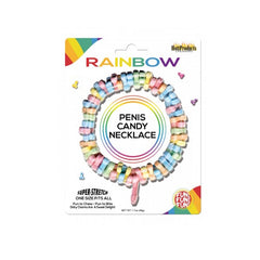 CANDY NECKLACE PENIS SHAPED MULTI FLAVOR DICKY CHARMS