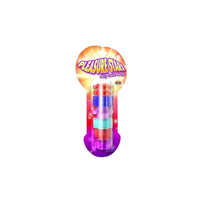 PLEASURE STARS PENIS RINGS - OPEN STOCK COLLECTION