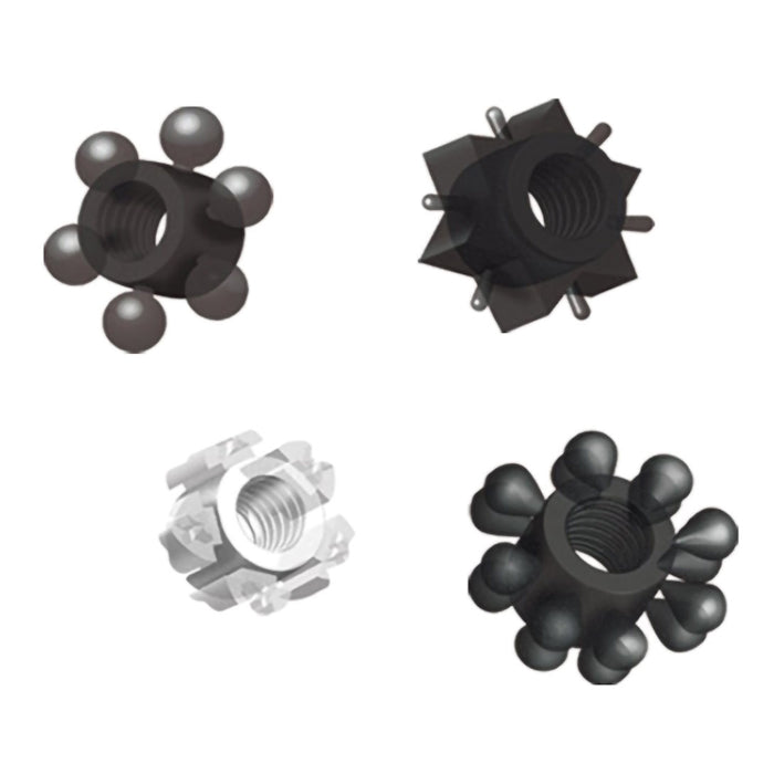PLEASURE STARS JELLY RINGS COCK RING 6PC SET