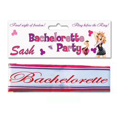 SASH BACHELORETTE PARTY SILK
