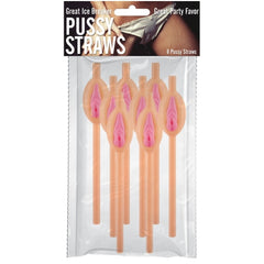 PUSSY STRAWS-8PCS/PACK