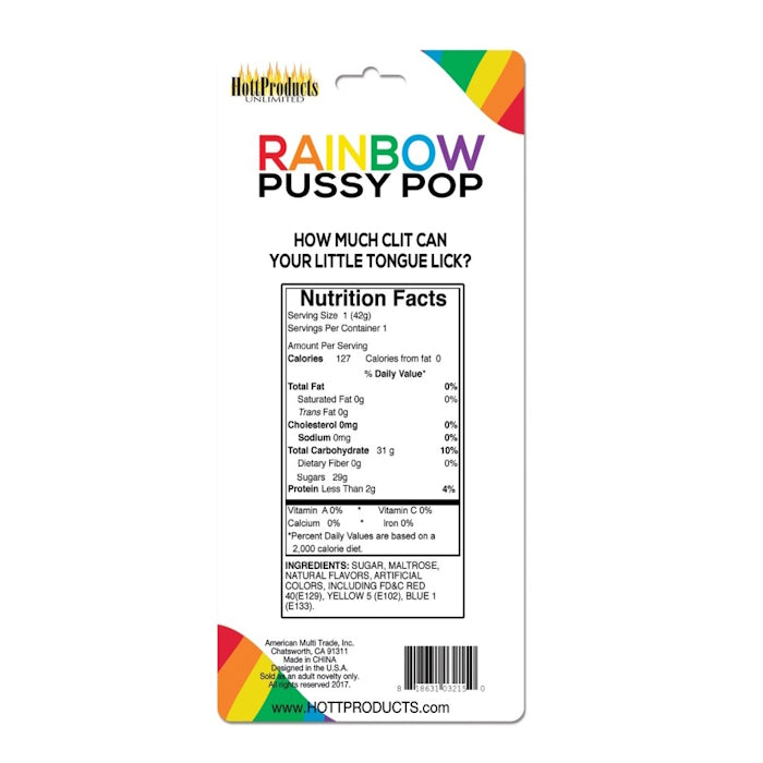 CANDY PUSSY POPS RAINBOW