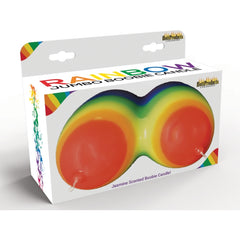 JUMBO BOOBIE RAINBOW CANDLE